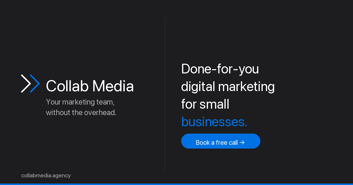 Digital Marketing Agency for Small Businesses | Collab Media