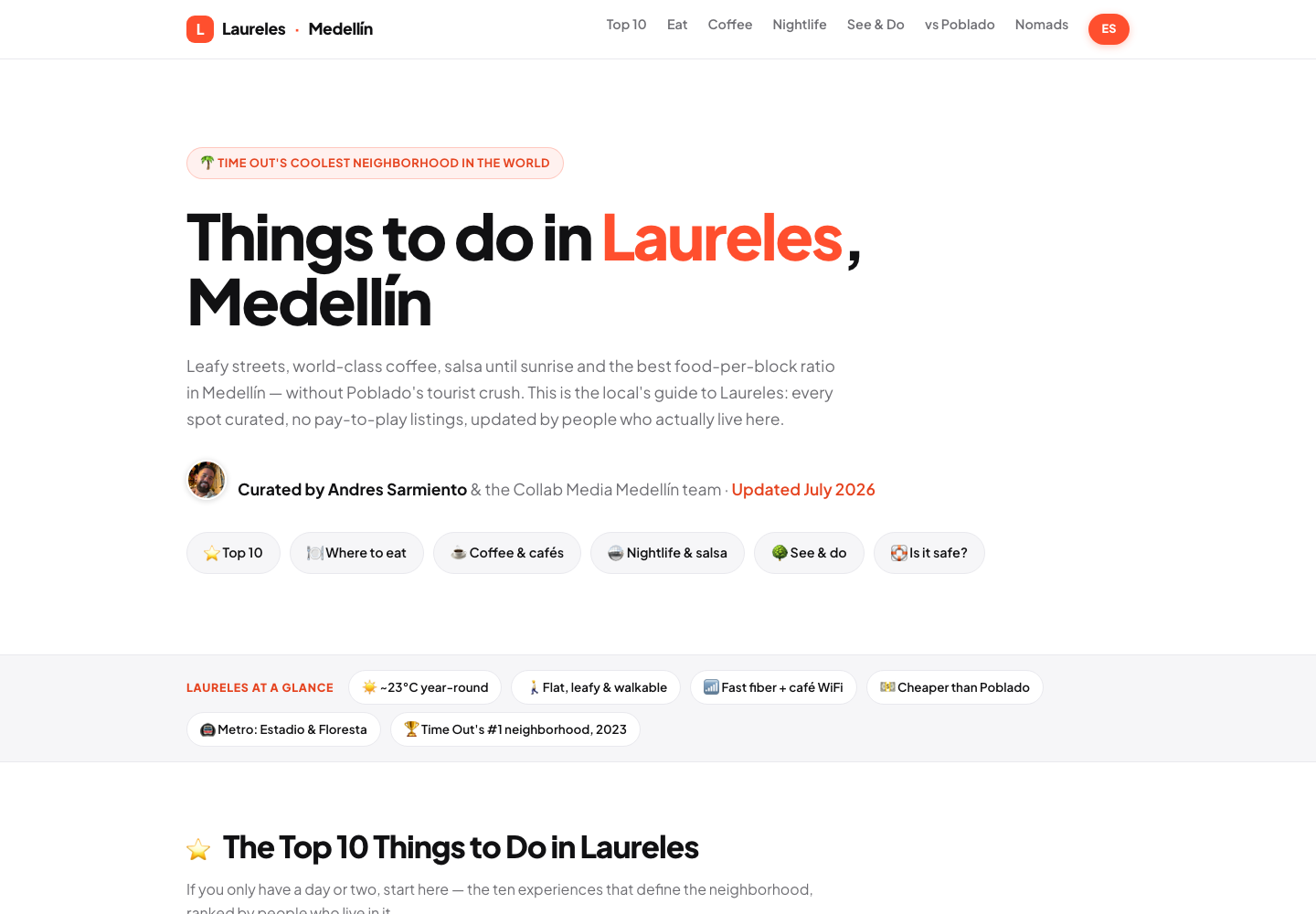 Laureles Medellín guide
