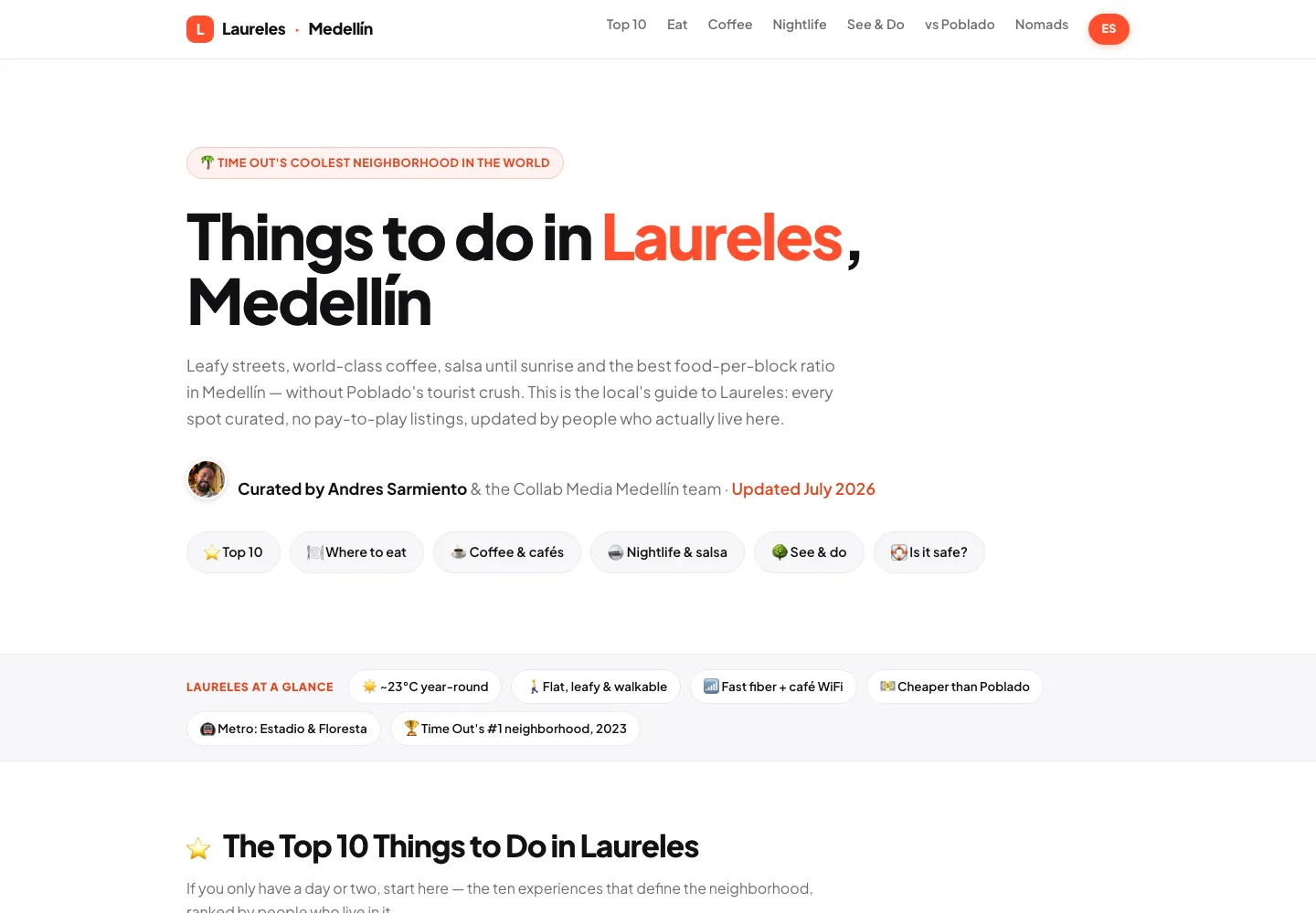Laureles Medellín guide